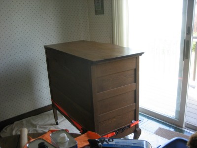 Furniture  on Top Tung Oil New Casters